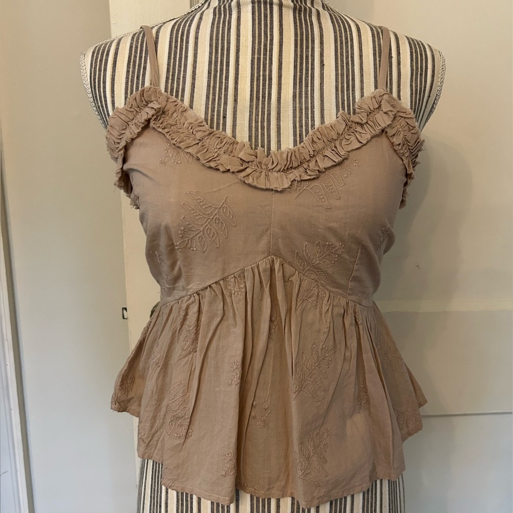 Japna Embroidered Tank